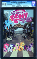 MY LITTLE PONY FRIENDSHIP IS MAGIC #1 SDCC COVER - CGC 9.8